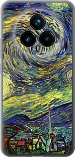 Силіконовий чехол Вінсент Ван Гог. Зоряна ніч для Realme 14 PRO + - 163u-3968 изображение 