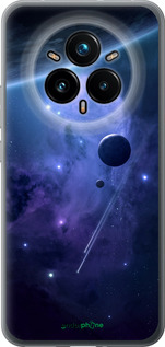 Силиконовый чехол Планеты в синем космосе для Realme 14 PRO + - 171u-3968 изображение 