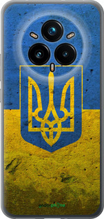Силиконовый чехол Флаг и герб Украины 2 для Realme 14 PRO + - 378u-3968 изображение 