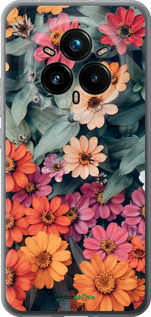 Силіконовий чехол Beauty flowers для Realme 14 PRO + - 4050u-3968 изображение 