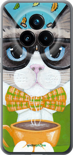 Силіконовий чехол Cat&Coffee для Realme 14 PRO + - 4053u-3968 изображение 
