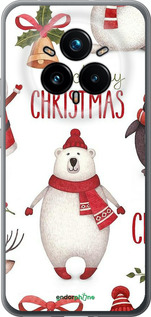 Силиконовый чехол Merry Christmas для Realme 14 PRO + - 4106u-3968 изображение 