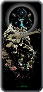 Силиконовый чехол Космонавт с гиратой для Realme 14 PRO + - 4138u-3968 изображение 