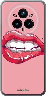 Силиконовый чехол Sexy lips для Realme 14 PRO + - 4174u-3968 изображение 