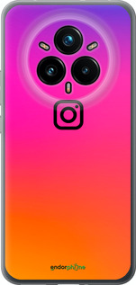 Силиконовый чехол Instagram для Realme 14 PRO + - 4273u-3968 изображение 