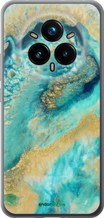 Силіконовий чехол Green marble для Realme 14 PRO + - 4365u-3968 изображение 