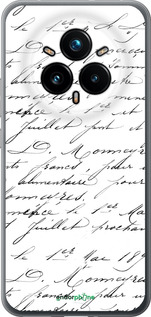 Силіконовий чехол Прописний шрифт  для Realme 14 PRO + - 4475u-3968 изображение 