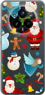 Силиконовый чехол Новогодний 1 для Realme 14 PRO + - 4614u-3968 изображение 