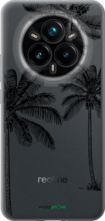 Силіконовий чехол Пальми1 для Realme 14 PRO + - 4634u-3968 изображение 