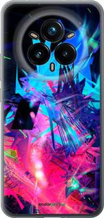 Силіконовий чехол Абстрактний чохол для Realme 14 PRO + - 4681u-3968 изображение 