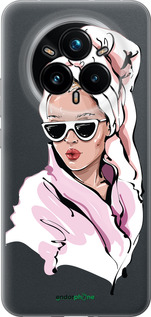 Силіконовий чехол Дівчина в окулярах 2 для Realme 14 PRO + - 4714u-3968 изображение 