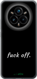 Силіконовий чехол Fuck off для Realme 14 PRO + - 4731u-3968 изображение 