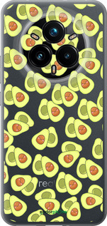 Силиконовый чехол Весёлые авокадо для Realme 14 PRO + - 4799u-3968 изображение 