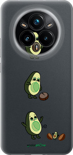 Силиконовый чехол Авокадо 1 для Realme 14 PRO + - 4857u-3968 изображение 