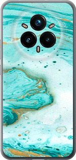 Силіконовий чехол Мармуровий для Realme 14 PRO + - 4895u-3968 изображение 