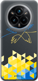 Силиконовый чехол Птица мира для Realme 14 PRO + - 5231u-3968 изображение 