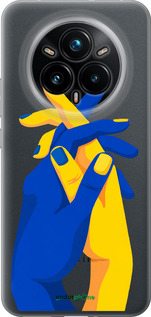 Силиконовый чехол Stand With Ukraine для Realme 14 PRO + - 5255u-3968 изображение 
