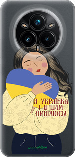 Силіконовий чехол Українка v2 для Realme 14 PRO + - 5264u-3968 изображение 