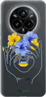 Силиконовый чехол Девушка v4 для Realme 14 PRO + - 5276u-3968 изображение 