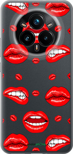 Силиконовый чехол Губы v3 для Realme 14 PRO + - 5477u-3968 изображение 