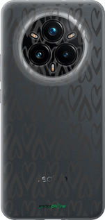 Силіконовий чехол Серця v2 для Realme 14 PRO + - 5497u-3968 изображение 
