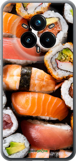 Силиконовый чехол Суши v3 для Realme 14 PRO + - 5540u-3968 изображение 