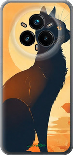 Силиконовый чехол Черная кошка v2 для Realme 14 PRO + - 5830u-3968 изображение 