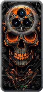 Силиконовый чехол Череп для Realme 14 PRO + - 5952u-3968 изображение 