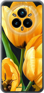 Силиконовый чехол Желтые тюльпаны для Realme 14 PRO + - 5991u-3968 изображение 