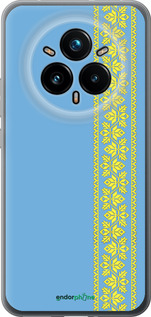 Силиконовый чехол Вышиванка 33 для Realme 14 PRO + - 602u-3968 изображение 