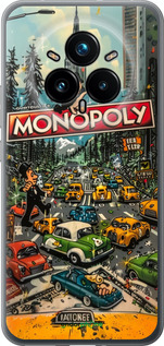 Силиконовый чехол Городской драйв Monopoly для Realme 14 PRO + - 6088u-3968 изображение 