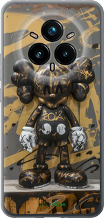 Силиконовый чехол Bronze kaws для Realme 14 PRO + - 6097u-3968 изображение 