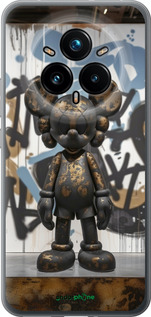 Силиконовый чехол Bronze kaws v2 для Realme 14 PRO + - 6098u-3968 изображение 