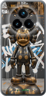 Силиконовый чехол Bronze kaws v3 для Realme 14 PRO + - 6099u-3968 изображение 