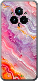 Силиконовый чехол Мрамор 2 для Realme 14 PRO + - 6307u-3968 изображение 