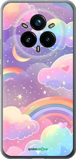 Силіконовий чехол Хмари та веселка для Realme 14 PRO + - 6312u-3968 изображение 