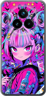 Силиконовый чехол Аниме милаха для Realme 14 PRO + - 6314u-3968 изображение 