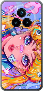 Силиконовый чехол Сейлор Мун 4 для Realme 14 PRO + - 6353u-3968 изображение 