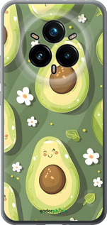Силіконовий чехол Авокадо для Realme 14 PRO + - 6380u-3968 изображение 