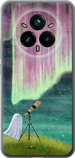 Силіконовий чехол Привид та зірки для Realme 14 PRO + - 6443u-3968 изображение 