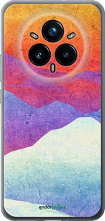 Силиконовый чехол Горный закат для Realme 14 PRO + - 6479u-3968 изображение 