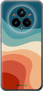 Силіконовий чехол У стилі ретро з хвилями для Realme 14 PRO + - 6531u-3968 изображение 