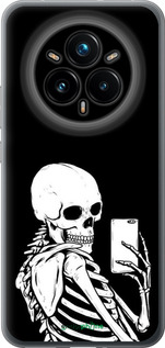 Силиконовый чехол Скелет делает Selfie для Realme 14 PRO + - 6535u-3968 изображение 