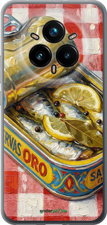 Силіконовий чехол Vintage Sardine Tin Phone для Realme 14 PRO + - 6772u-3968 изображение 