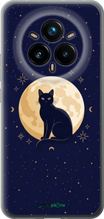 Силиконовый чехол 'Cute Cat Celestial/Witchy' для Realme 14 PRO + изображение 3