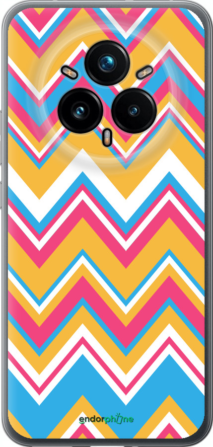 Силиконовый чехол Шеврон v2 для Realme 14 PRO + - 1057u-3968 изображение 