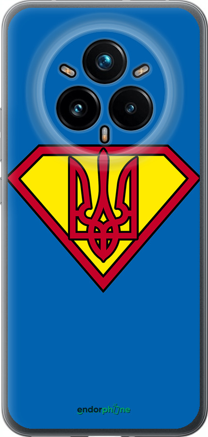 Силіконовий чехол Супер Тризуб для Realme 14 PRO + - 1164u-3968 изображение 
