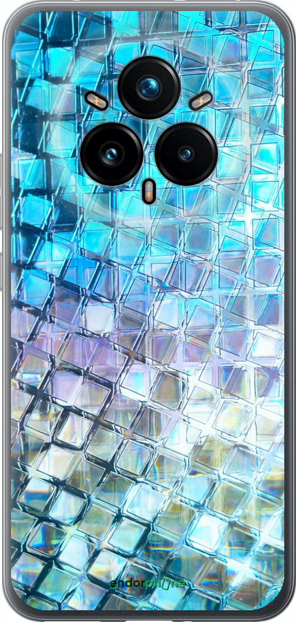 Силіконовий чехол Луска, яка переливається для Realme 14 PRO + - 227u-3968 изображение 