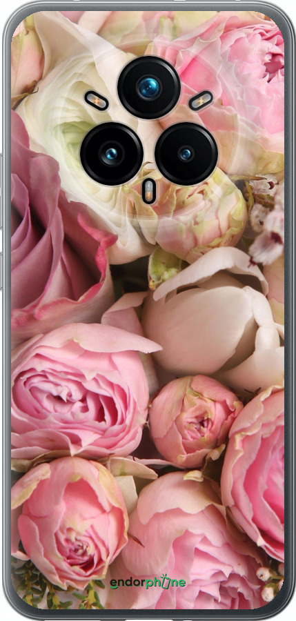 Силіконовий чехол Троянди v2 для Realme 14 PRO + - 2320u-3968 изображение 