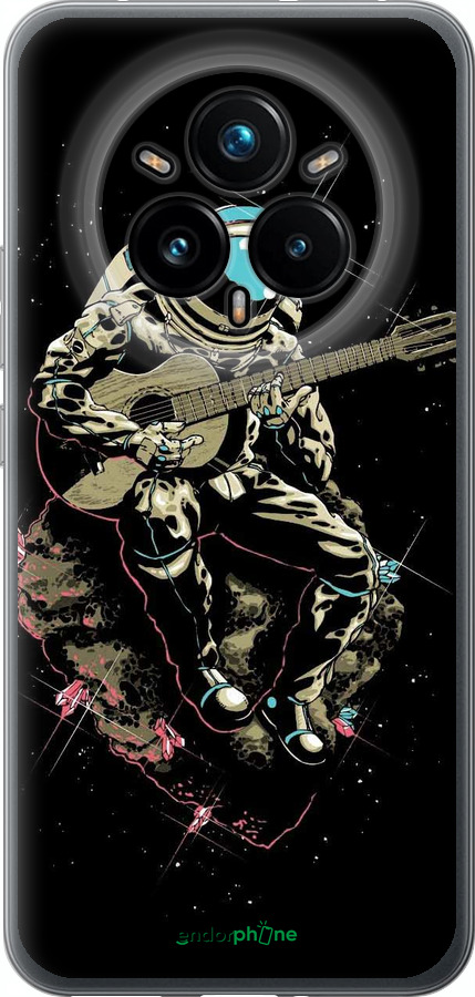 Силиконовый чехол Космонавт с гиратой для Realme 14 PRO + - 4138u-3968 изображение 
